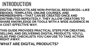 The Digital Products Guide